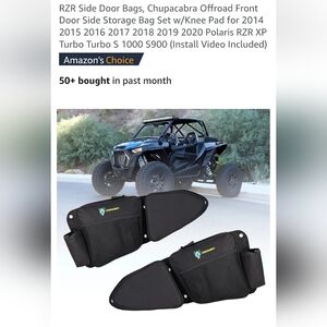 Chupacabra Offroad Side Door Storage Bags Brand New In Box